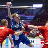 Les Suisses ont été rejoints sur le fil par les Islandais. KEYSTONE/EPA/Johan Nilsson