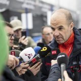 Didier Défago espère que le sport pourra jouer son rôle rassembleur ce week-end KEYSTONE/EPA/ALESSANDRO DELLA VALLE