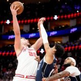 Alperen Sengun (28) et les Rockets ont battu Dallas samedi KEYSTONE/AP/Eric Christian Smith