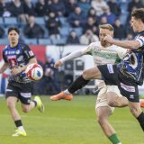 Pius Dorn (à droite) et Lucerne se sont battus jusqu'au bout pour aller chercher l'égalisation. KEYSTONE/URS FLUEELER