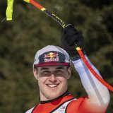 Franjo von Allmen est prêt à briller aux Jeux olympiques. KEYSTONE/ALESSANDRO DELLA VALLE