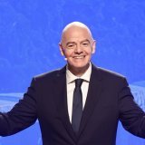 Infantino plaide pour une levée des sanctions sportives contre la Russie KEYSTONE/EPA/Andre Coelho