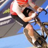 Un joli titre européen pour Alex Vogel KEYSTONE/EPA/OLIVIER MATTHYS