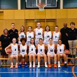 La première équipe d'Hélios Basket au grand complet