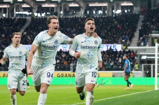 Lautaro Martinez a débloqué la situation à Bergame. KEYSTONE/AP/Spada/undefined