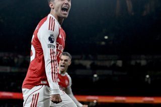 La joie de Martin Zubimendi après son but KEYSTONE/EPA/VINCE MIGNOTT