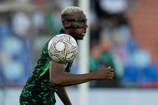 Victor Osimhen a inscrit le premier but KEYSTONE/AP/Themba Hadebe