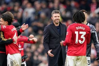 Michael Carrick a réussi sa première sur le banc de Manchester United. KEYSTONE/AP/Dave Thompson