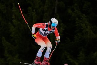 Malorie Blanc rêve de briller devant son public KEYSTONE/AP/Giovanni Auletta