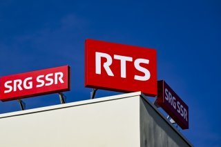 2025 a aussi été marqué par le début du déménagement de la RTS sur son nouveau site de Lausanne-Ecublens (archives). KEYSTONE/JEAN-CHRISTOPHE BOTT