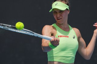 Un succès bienvenu pour Viktorija Golubic KEYSTONE/AP/Dar Yasin