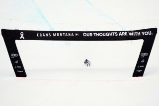 Jacqueline Wiles, une des seules skieuse à l'arrivée