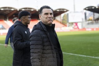 Didier Tholot était soulagé au coup de sifflet final.