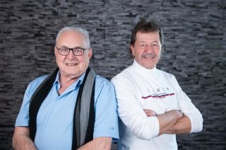 Gilbert Moret et Alain "Taquet" Bourgeois, les membres fondateurs