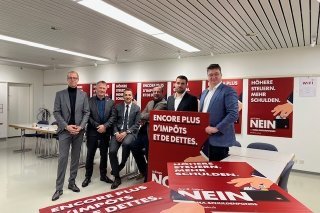 Des représentants du Centre, du PLR, de l'UDC et des milieux économiques valaisans ont présenté leurs arguments ce matin en conférence de presse.