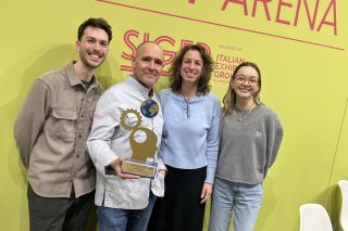 David Pasquiet, patron de la chocolaterie David l’Instant Chocolat a été salué "pour son attention du détail et son habileté dans le design"