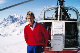 Le 14 janvier 1986, François-Xavier Bagnoud perdait la vie dans le crash de son hélicoptère dans le cadre du Paris-Dakar (photo d'archives).