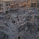 La province d'Alep, en Syrie, a aussi connu des destructions massives (Archives).