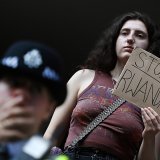 Ce projet du gouvernement britannique était hautement controversé (archives).