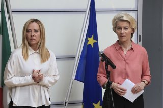 Giorgia Meloni et Ursula von der Leyen sont en Tunisie pour discuter d'"un accord de coopération dans les domaines de l'économie, de l'énergie et de la migration" (archives).
